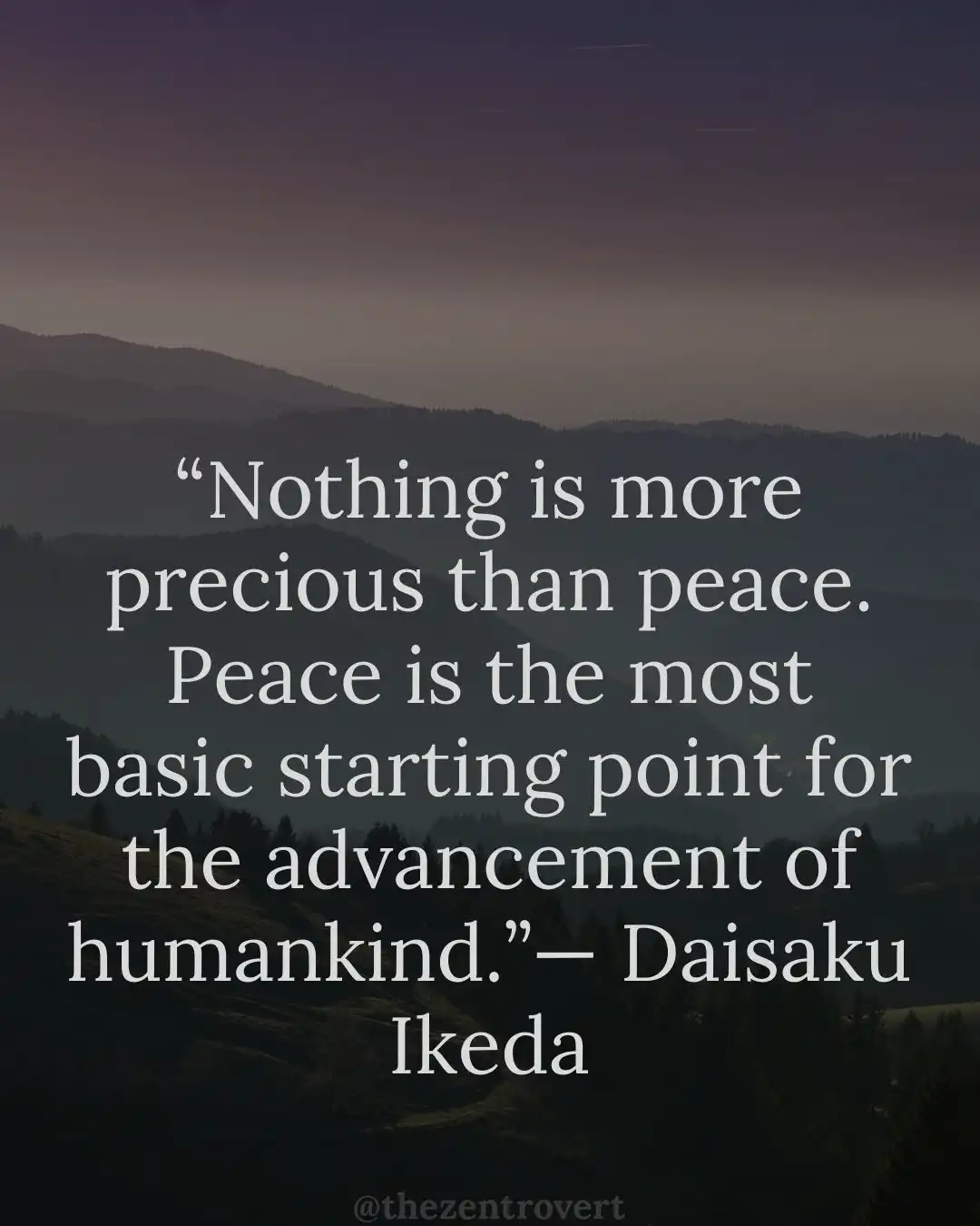 The Foundation of Stillness